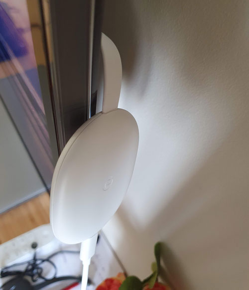 chromecast ligado